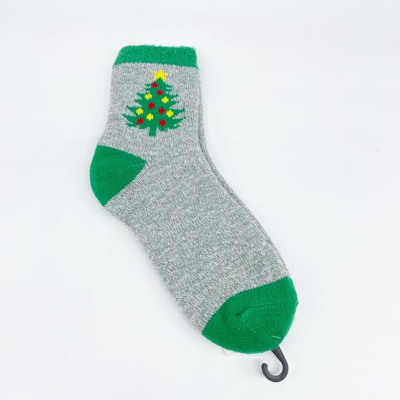 Northeast Outfitters Neo Cozy Cabin Marled Icon Crew Socks Gray Womens Size 5-10 - Picture 2 of 4